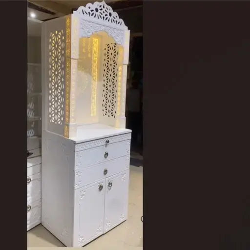 HOME ARTS | Corian pooja mandir | Luxury design