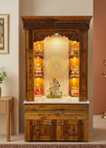 Teakwood mandir