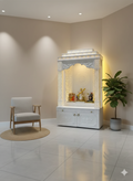 HOME ARTS | Corian pooja mandir | Luxury design