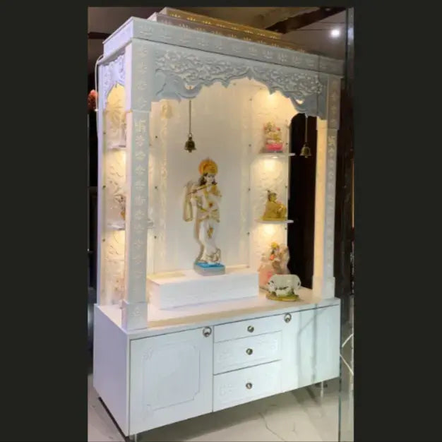 HOME ARTS | Corian pooja mandir | Luxury design