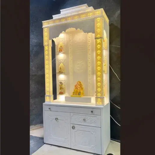 HOME ARTS | Corian pooja mandir | Luxury design