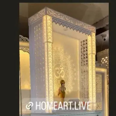 HOME ARTS | Corian pooja mandir | Luxury design