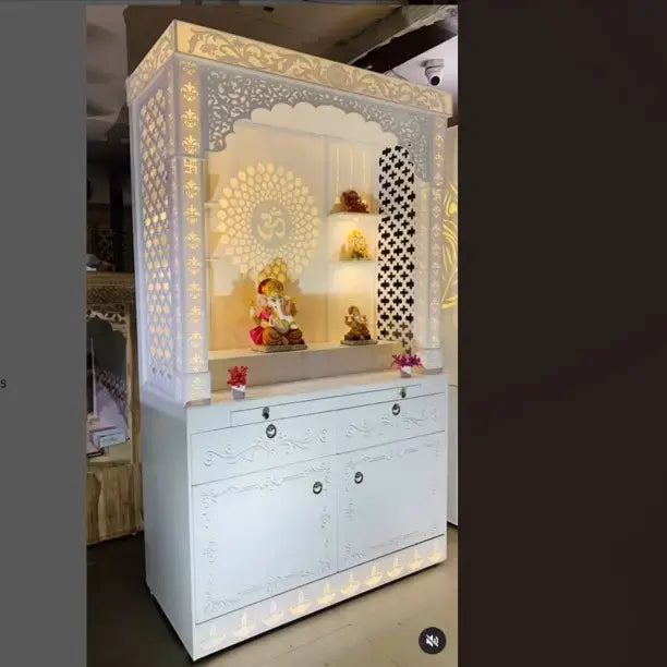 HOME ARTS | Corian pooja mandir | Luxury design