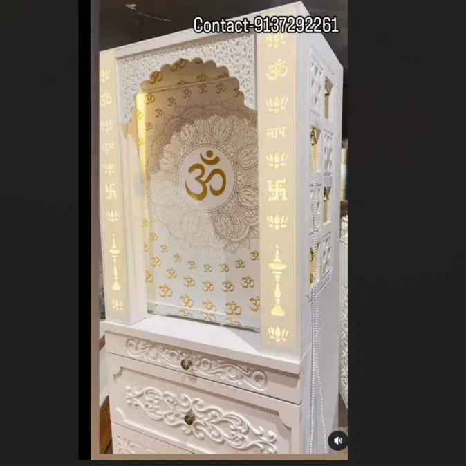HOME ARTS | Corian pooja mandir | Luxury design